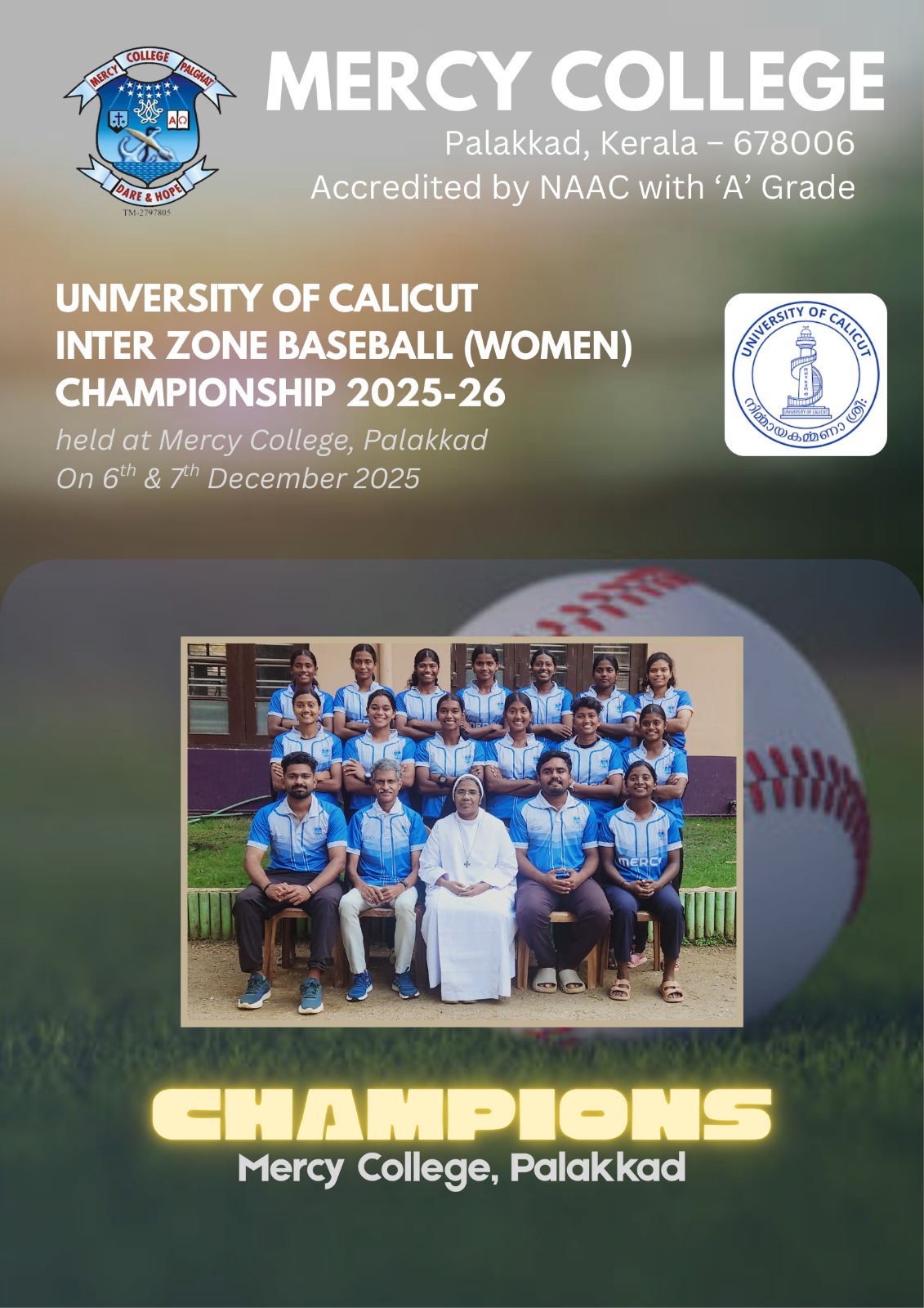 INTER ZONE BASEBALL CHAMPIONS - 2025-2026